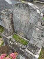 détail de la gravure sur la stèle - O.Dufour