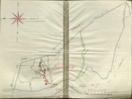 PLan de la commune 1888 (monographie communale -Archives départementales de l'Aisne)