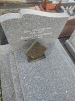 détail de l'inscription sur la stèle - O.Dufour