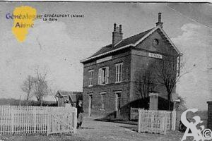 La gare en 1934 - Contributeur : Jean Claude Menu