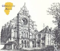 les ruines de l'Abbaye - Contributeur : Carte postale sébastien Sartori