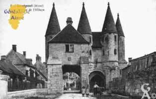 Porte fortifiée de l'Abbaye - Contributeur : Guy Gilkin