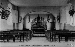 Ancienne église : l'intérieur - Contributeur : Gilles Allart