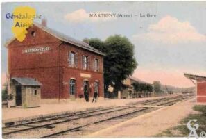 la gare - Contributeur : Colette Brille