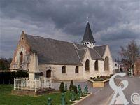 L'église - L'église et le monument aux morts