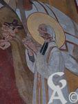 L'église - Fresque d'Emile Flamant